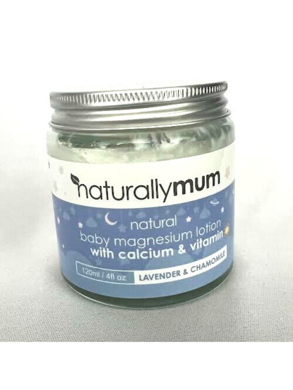 NaturallyMum Baby Magnesium Lotion With Calcium And Vitamin D3, 4oz *NEW*